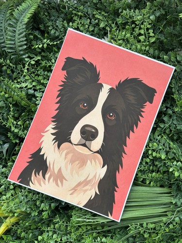 Border collie dog home - border, a4