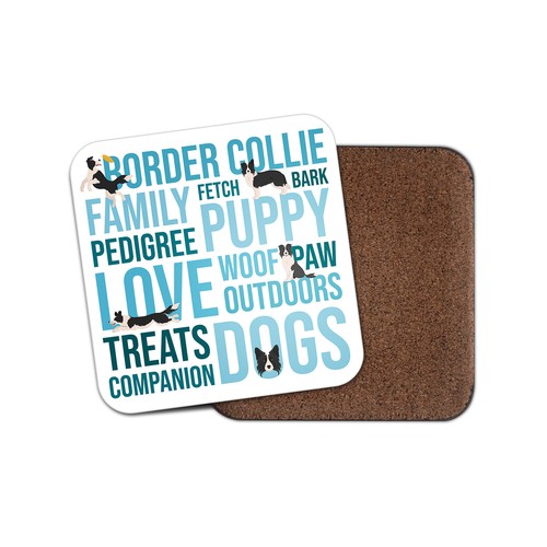 Square single coaster - square,