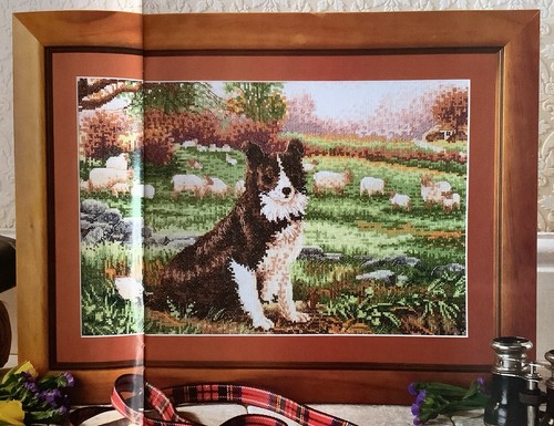 Cross stitch chart border - chart,