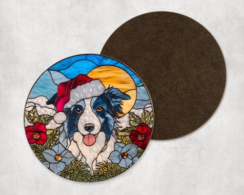 Border collie santa - santa, xmas