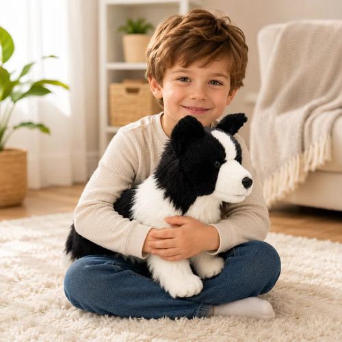 Chase border collie dog plush - collie,
