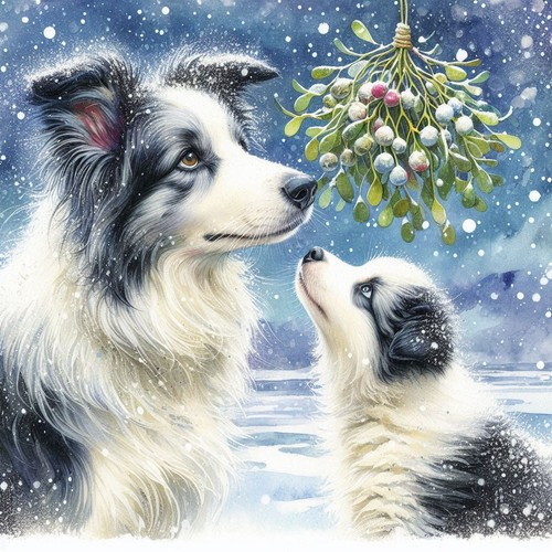 Single luxury border collie - single,