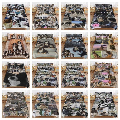 Border collie duvet cover - collie,
